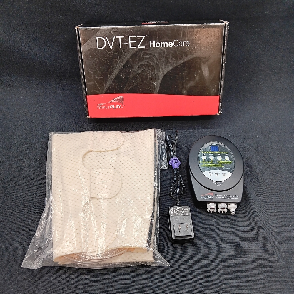 Triple Play Vascular Therapy System by Compression Solutions (DVT-EZ Calf Wrap)